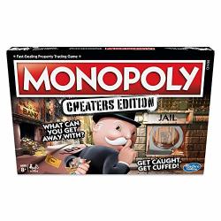 Hasbro Gaming Monopoly Game: Cheaters Edition Board Game Ages 8 And Up
