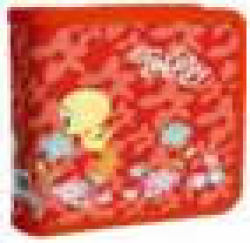 Tweety 40 Cd Wallet Colour: Red Retail Box No Warranty