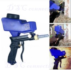 Portable Gravity Feed Pneumatic Sandblasting Gun Rust Blasting Tool