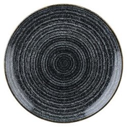 Coupe Plate 28.8CM 12 - Charcoal Black