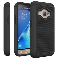 Samsung Galaxy Express 3 Case Samsung Luna Case 2016 Coveron Hexaguard Series Slim Hybrid Hard