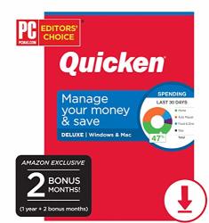 Quicken Deluxe Personal Finance - 14-MONTH Subscription Amazon Exclusive Pc mac Online Code