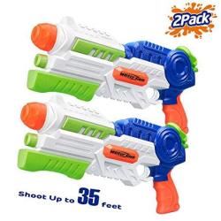 Hitop Super Soaker Water Gun 2 Pack Squirt Guns Water Guns For Kids Adults 36OZ High Capacity Fast Soaking Trigger Summer Water Blaster Toy For Swim