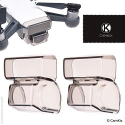2IN1 Gimbal Lock And Camera Sensor Shield For Dji Spark - Set Of 2 - Locks The Position Of The Gimbal - Shields