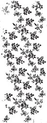 Floral Wallpaper Texture Stamp