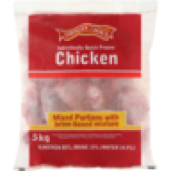 Frozen Mixed Chicken Portions With Brine Based Mixture 5KG