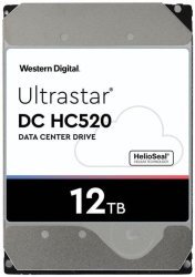 Western Digital - Ultrastar HE12 12TB 7.2K Sata 6GB S 256MB Cache 512E Helium Platform Enterprise Hard Disk Drive
