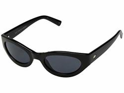 Le Specs Women's Body Bumpin Sunglasses Black smoke Mono One Size