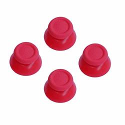 2 Pairs Thumbsticks Analog Thumb Sticks For Sony Playstation Dual Shock 4 PS4 Controller Fits Xbox One Controller Red