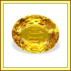 Natural Citrine Oval Cut 8x6mm 1.14ct