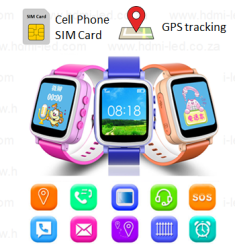 Kids GPS Tracking Phone Watch SOS Geofence Voice And Chat