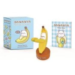 Bananya - Talking Figurine And Sticker Book Paperback