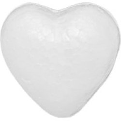 Dala Foamalite Foam Hearts 50MM Pack Of 3 White