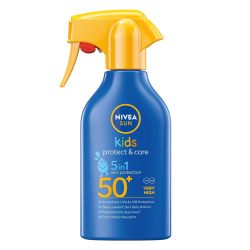 Nivea Sun Kids SPF50+ Sensitive Protect & Care Trigger Spray 270ML