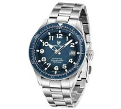 Men's Ultimate Sub-zero Mechanical Analogue Steel Wrist Watch Blue