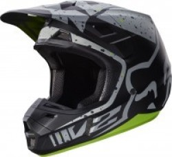 Fox V2 Nirv Helmet Gry ylw L