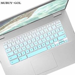 Keyboard Cover Design For 2019 2018 Asus Chromebook Flip C302 C302CA-DH54 C302CA-DHM4 12.5" Chromebook |asus Chromebook C523NA 15.6" |asus Chromebook C423NA 14" Mint Green