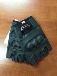 Leather Fingerless Gloves Xl