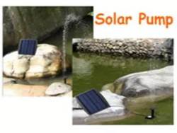 Brushless Fountain Pond Rockery Solar Pump 12X8 Square Panel 7V And 150L H