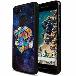 Rubik Cube Phone Case Compatible With Google Pixel 3 5.5IN