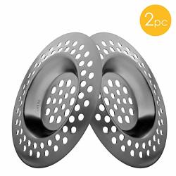 Dependable 2 Pack Hair Catcher Drain Protector Value 2 Pack Prevents Hair from Clogging Drains