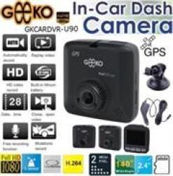 Geeko Car Dash Cam DVR with Built-In GPS Signal Receiver & 2.4" TFT Colour LCD Screen