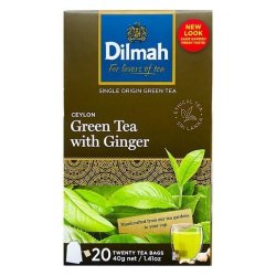 Pure Ceylon Green Tea With Ginger 20G