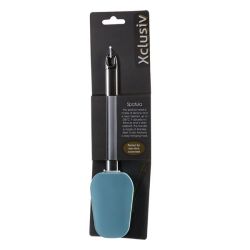 Spatula - Silicone - Stainless Steel - Blue & Silver - 5 Pack