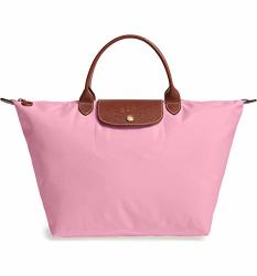 pink longchamps bag