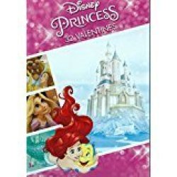 Disney Princess Box Of 32 Valentines Cards