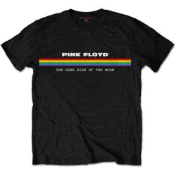 Pink Floyd - Spectrum Stripe Unisex T-Shirt - Black XL
