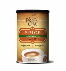 Pacific Chai Decaffeinated Spice Chai Latte Mix 10 Oz Canisters Pack Of 6