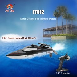 Brushless 45km h High Speed Rc Racing Boat With Water Cooling Self-righting System
