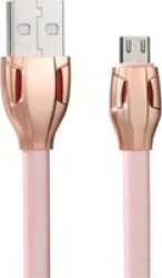 Laser Charging Cable For Micro - Rose Gold