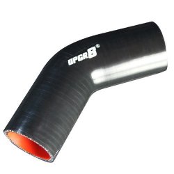 Deals on UPGR8 Universal 4-PLY High Performance 45 Degree Elbow Coupler  Silicone Hose 2.0 51MM Black, Compare Prices & Shop Online