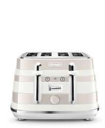 De'Longhi Delonghi Avvolta 4 Slice Toaster - Ivory Galaxy