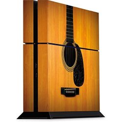 Music PS4 Console Skin - Wood Guitar