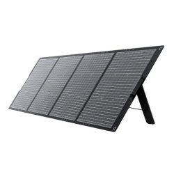 GIZZU 400W Universal Rugged Solar Panel Black