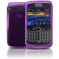 Iskin Translucent Purple Protective Cover For Blackberry 9700