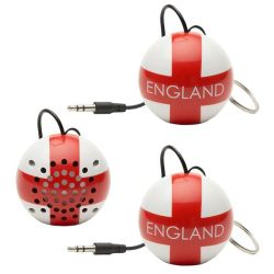 3 X MINI Buddy England Ball Speakers