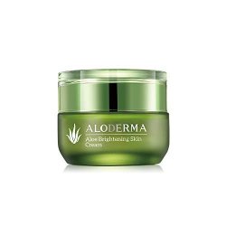 Aloderma Aloe Brightening Skin Cream Refine Skin Texture Even Skin Tone Anti-aging 50G