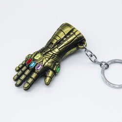 Infinity Stones Hand Keychain - Bronze