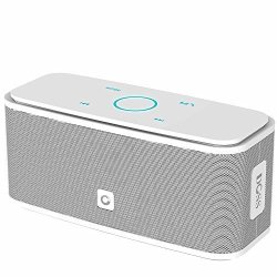 DOSS Soundbox Touch Portable Wireless Bluetooth Speakers With 12W HD Sound And Bass 20H Playtime Handsfree Speakers For Home Outdoor Travel-white