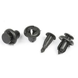 Uxcell 50 X 10MM Hole Plastic Rivets Fastener Push Typeclips Black For Car  Auto Fender Prices, Shop Deals Online