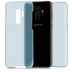 Kwmobile Crystal Case For Samsung Galaxy S9 Plus Full Body Tpu Silicone Case - Protective Case Cover In Blue