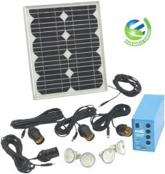 Solar Panel Light Kit 4 Lights