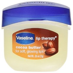 Vaseline Lip Therapy Cocoa Butter 0.25 Oz. Jar Display Of 8