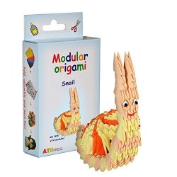 Ath Press Ltd. Modular Origami Kit-snail