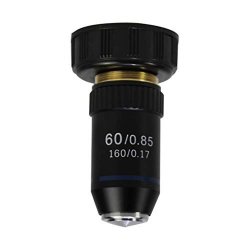 48mm Objective Lens Auxiliary Objective Lens KP-0.5X Microscope Lens with 1-7/8inch Mounting Thread Replacement 