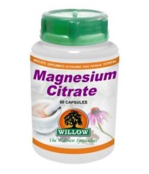Willow - Magnesium Citrate 500MG 60CAPS